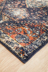 Estate Shamba Navy Transitional Rug