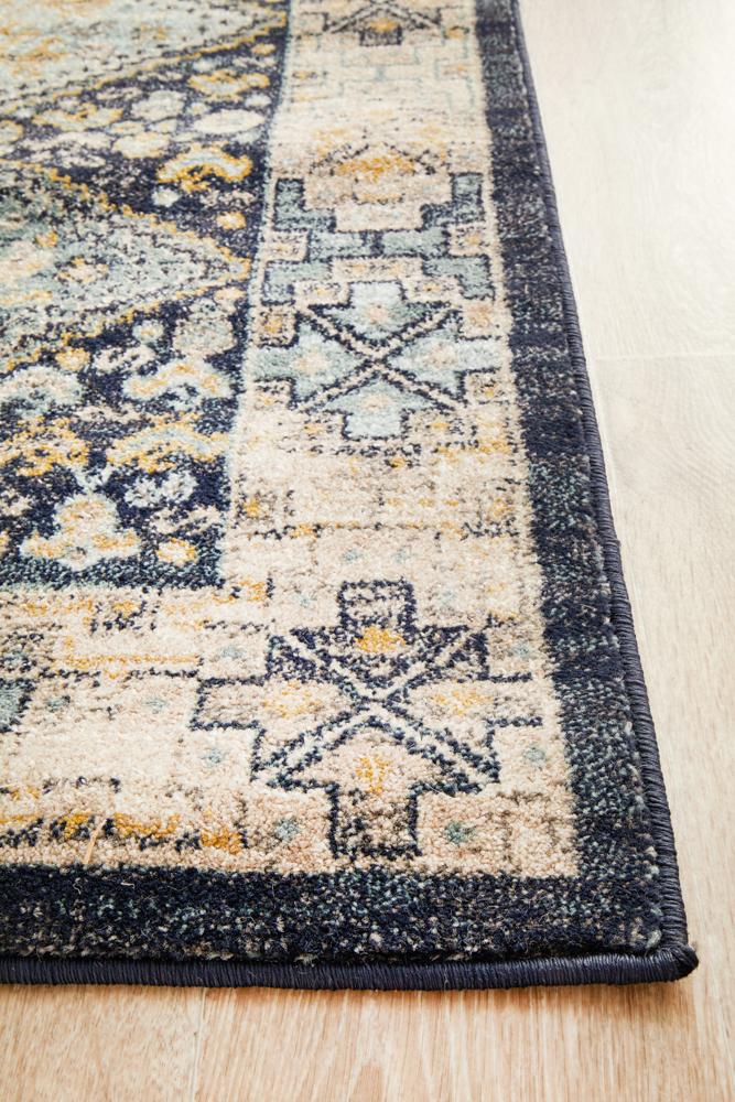 Estate Tope Navy Transitional Rug