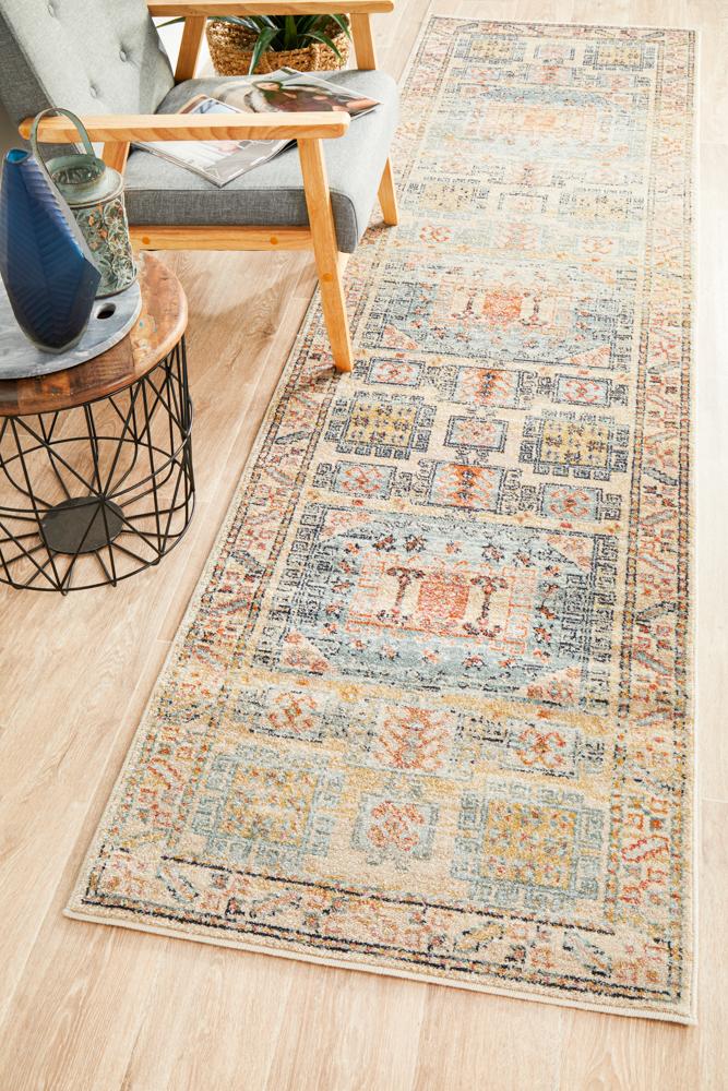 Estate Sky Blue Transitional Rug