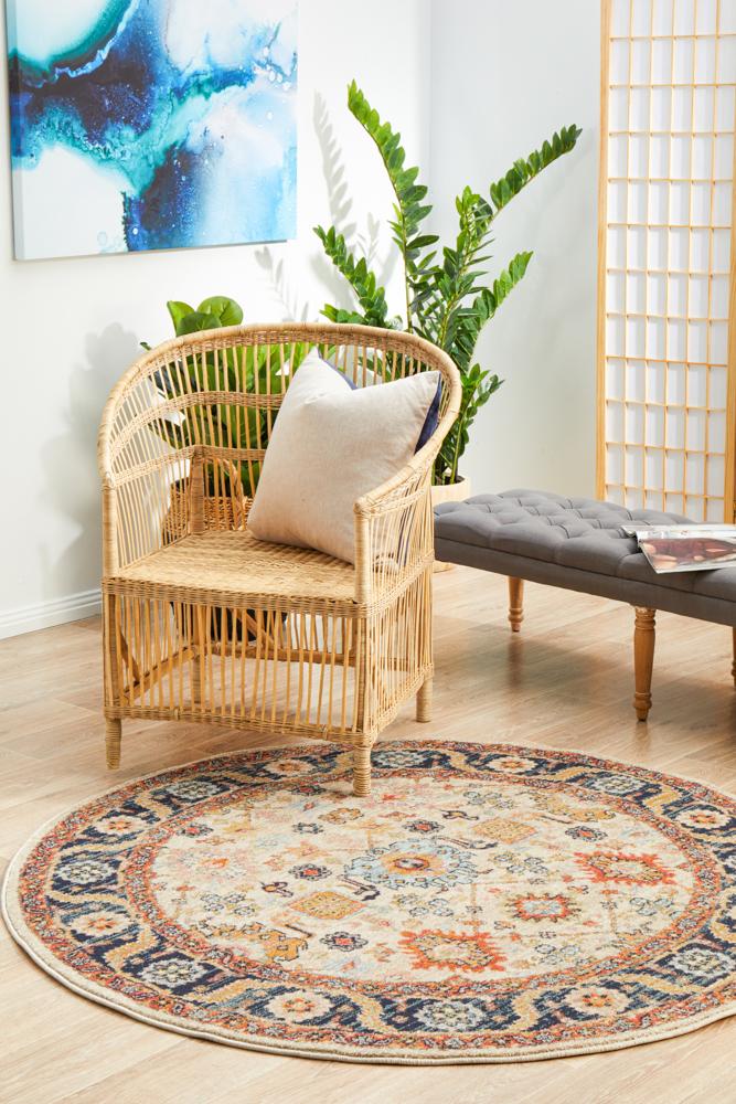 Estate Hacienda Dune Round Transitional Rug