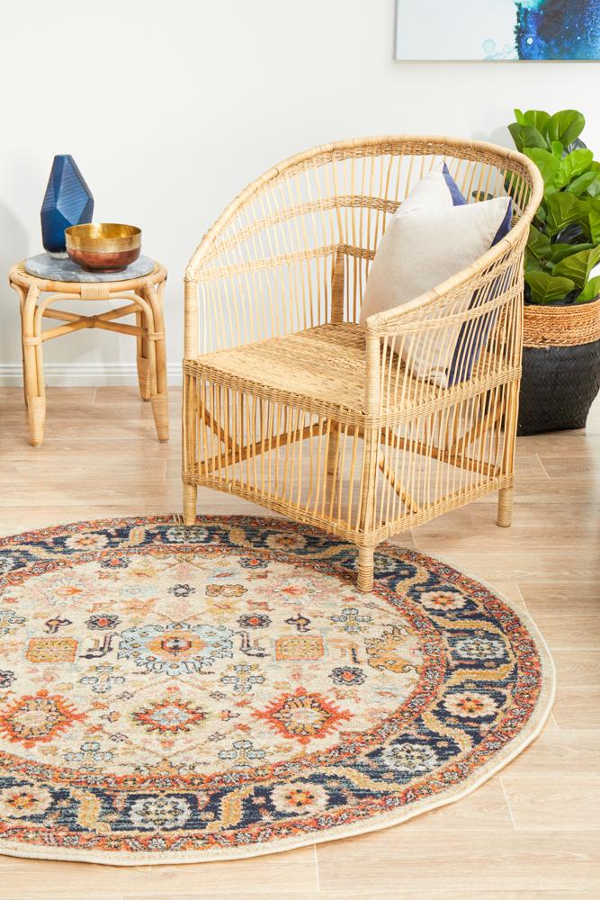 Estate Hacienda Dune Round Transitional Rug