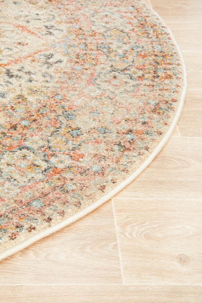 Estate Papyrus Round Transitional Rug