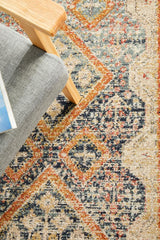 Estate Manse Navy Transitional Rug