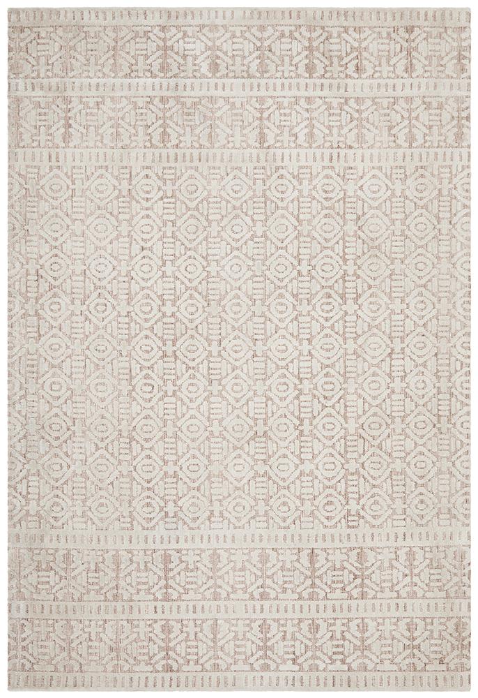 Antalya Peach Ivory Transitional Rug