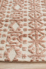 Aksu Peach Ivory Transitional Rug