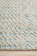 Demre Blue Transitional Rug