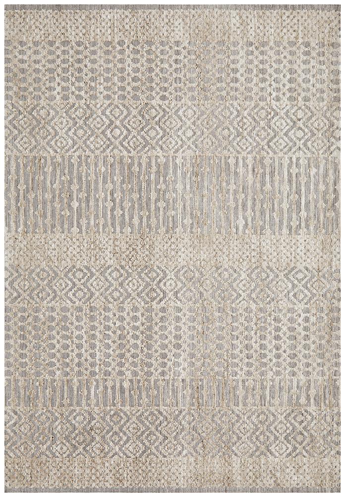 Demre Natural Grey Transitional Rug