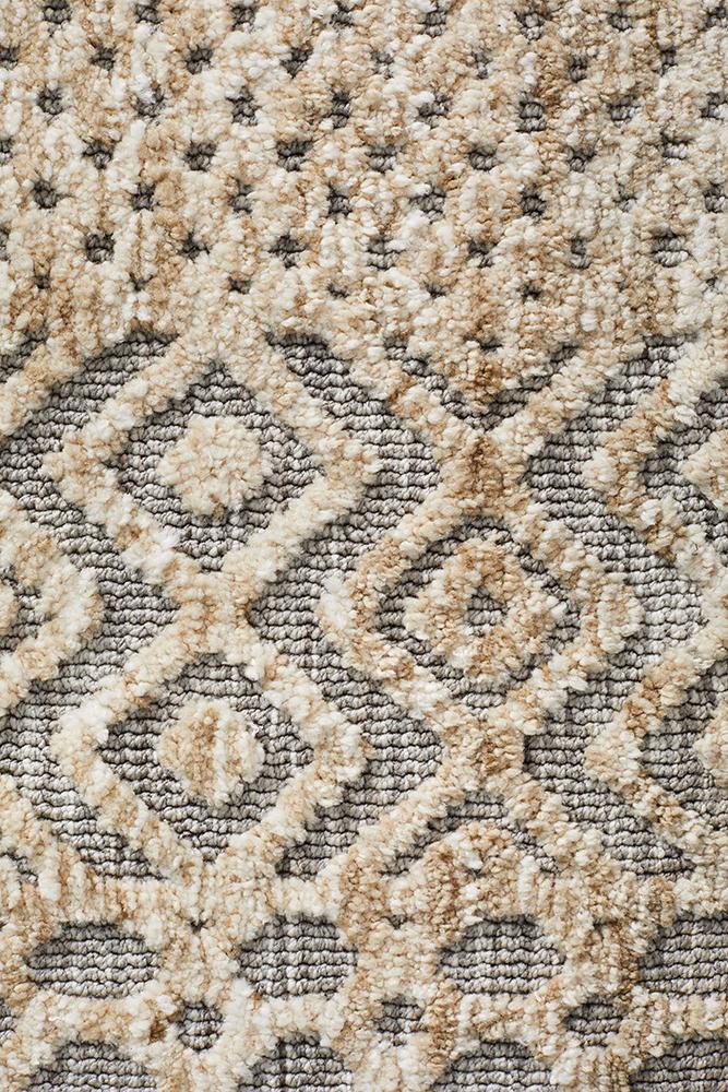 Demre Natural Grey Transitional Rug