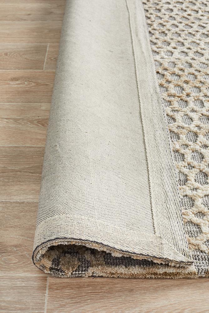 Demre Natural Grey Transitional Rug