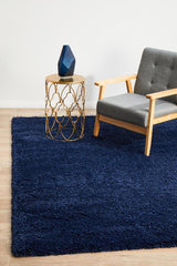 Bayou Denim Shag Rug