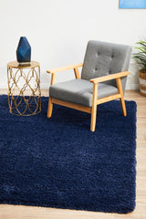 Bayou Denim Shag Rug