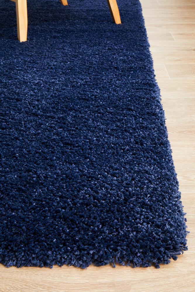 Bayou Denim Shag Rug