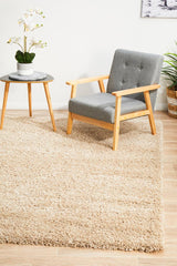 Bayou Linen Shag Rug