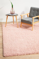 Bayou Pink Shag Rug