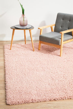 Bayou Pink Shag Rug - Lost Design Society