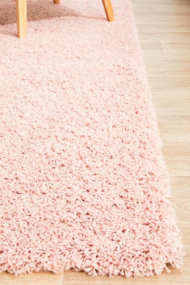 Bayou Pink Shag Rug