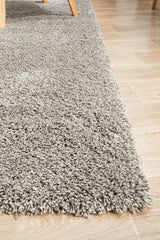 Bayou Silver Shag Rug