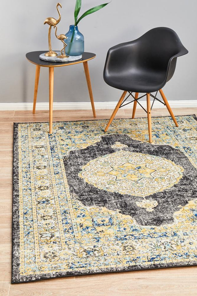 Legion Charcoal Transitional Rug