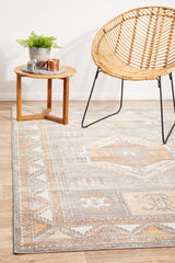 Lymbeth Grey Transitional Rug