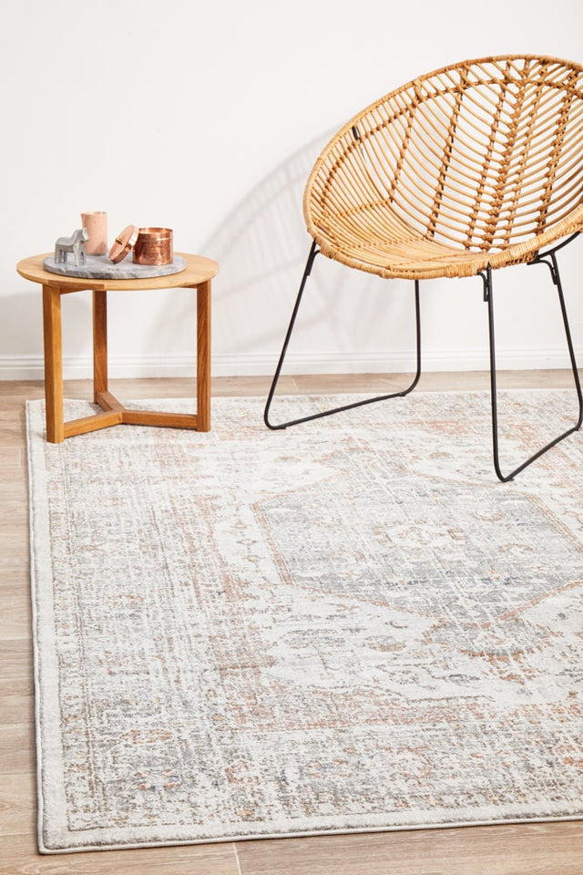 Lymbeth Silver Transitional Rug