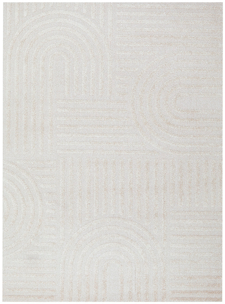 Astrid Natural Arch Pattern Rug – Lost Design Society
