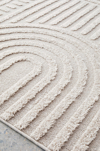 Astrid Natural Arch Pattern Rug – Lost Design Society