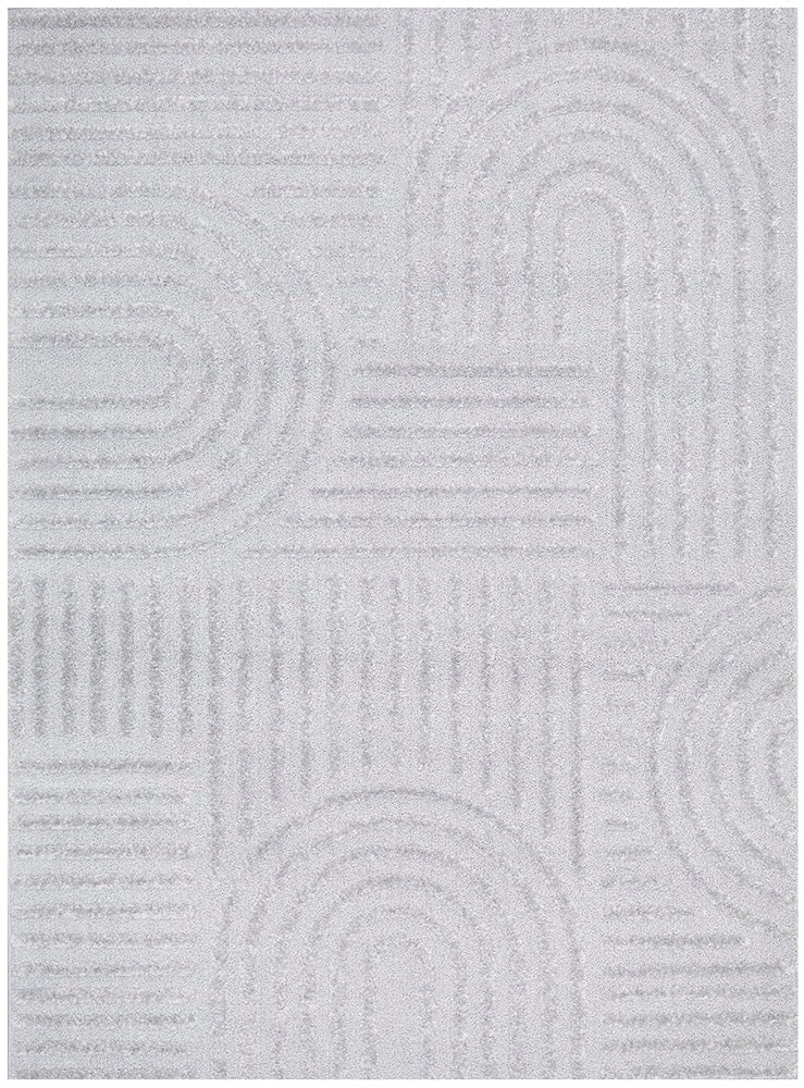 Astrid Silver Arch Pattern Rug – Lost Design Society