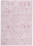 Astrid Liya Pink Texture Rug