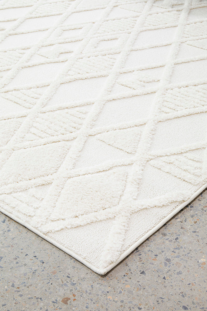 Off White Textured Rug Astrid Liya Off-White Texture Rug – Lost Design Society