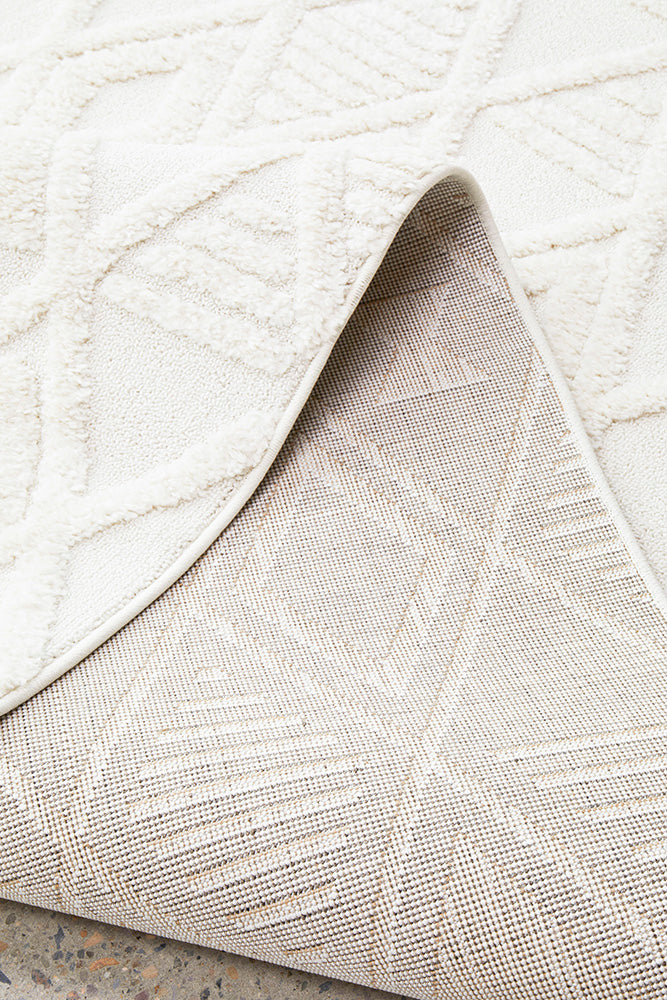 Astrid Liya Off-White Texture Rug – Lost Design Society