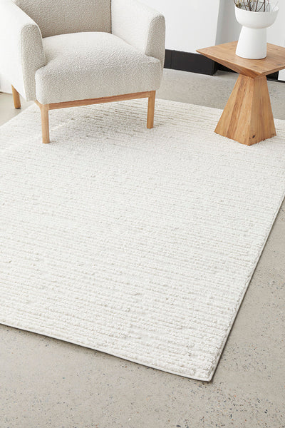 Astrid Zuri Off-White Texture Rug – Lost Design Society