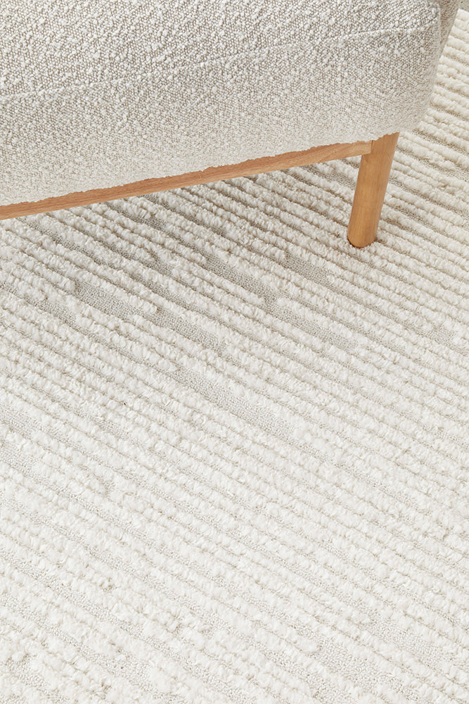 Off White Textured Rug Astrid Zuri Off-White Texture Rug – Lost Design Society