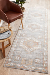 Lymbeth Grey Transitional Rug