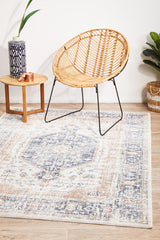 Lymbeth Blue Transitional Rug