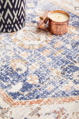 Lymbeth Blue Transitional Rug