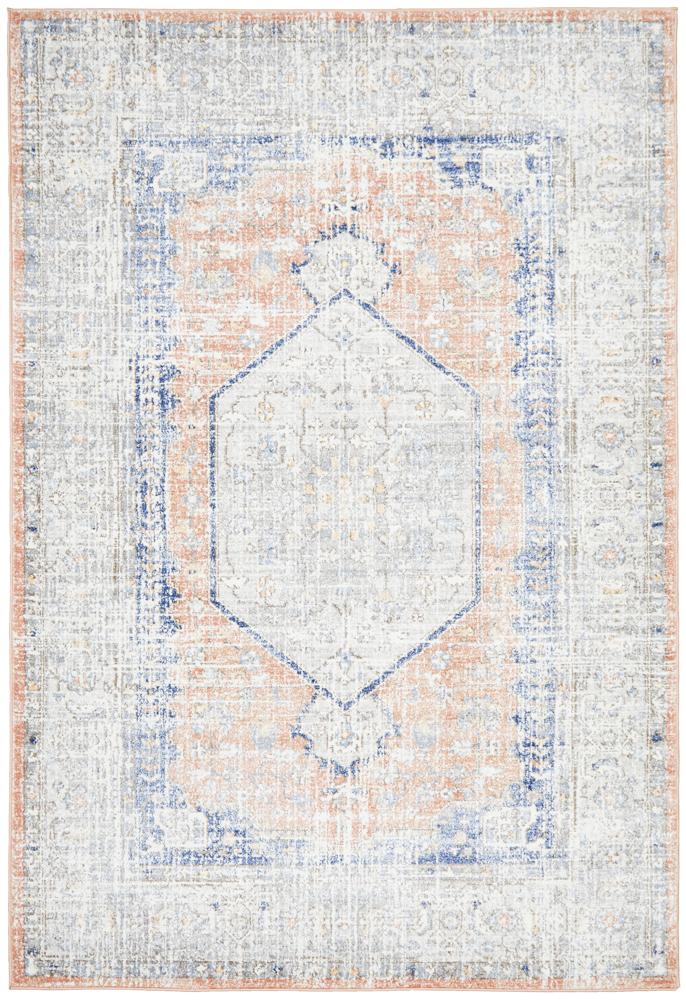 Lymbeth Peach Transitional Rug