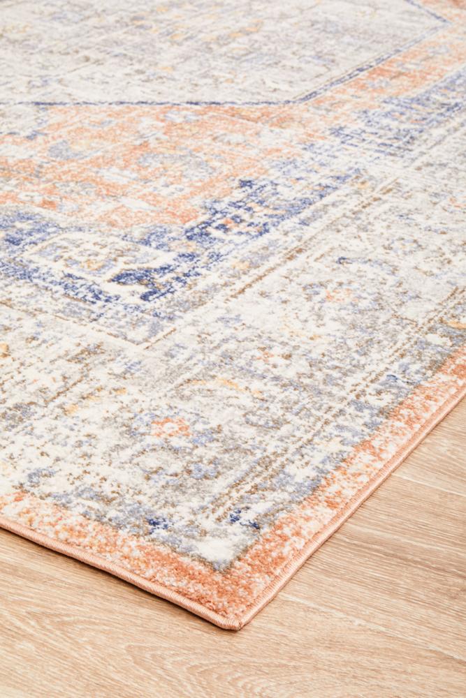 Lymbeth Peach Transitional Rug