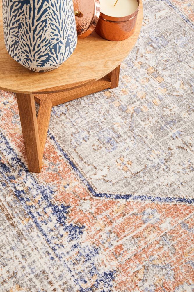 Lymbeth Peach Transitional Rug