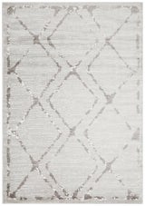 Cosmo Diamond Silver Transitional Rug