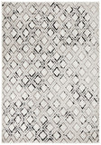 Cosmo Black and White Transitional Rug