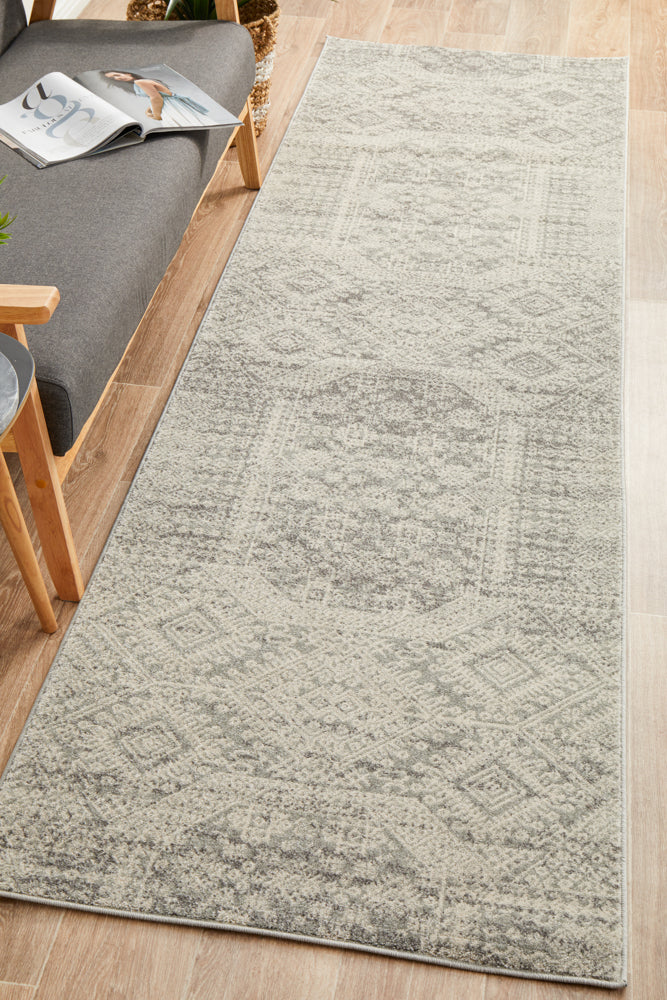 Zelda Silver Grey Transitional Rug