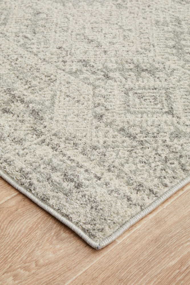 Zelda Silver Grey Transitional Rug