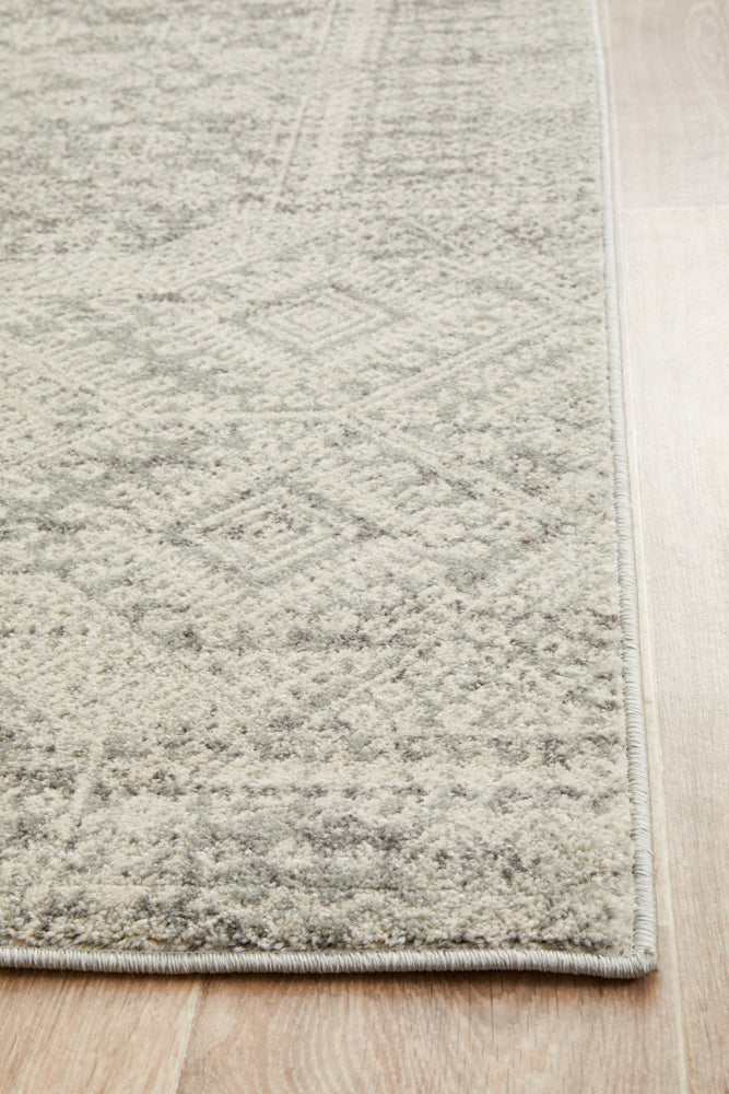 Zelda Silver Grey Transitional Rug