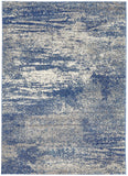 Casandra Dunescape Modern Blue Grey Transitional Rug