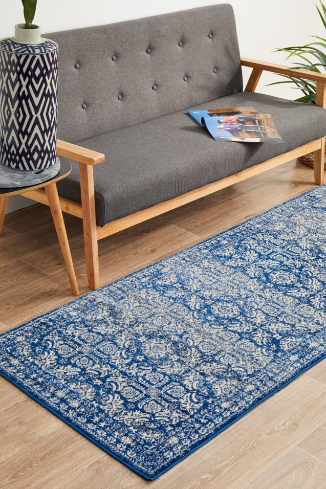 Gwyneth Stunning Transitional Navy Rug