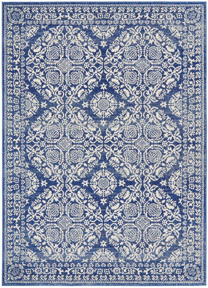 Gwyneth Stunning Transitional Navy Rug – Lost Design Society