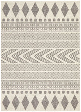 Adani Modern Tribal Design Grey Transitional Rug