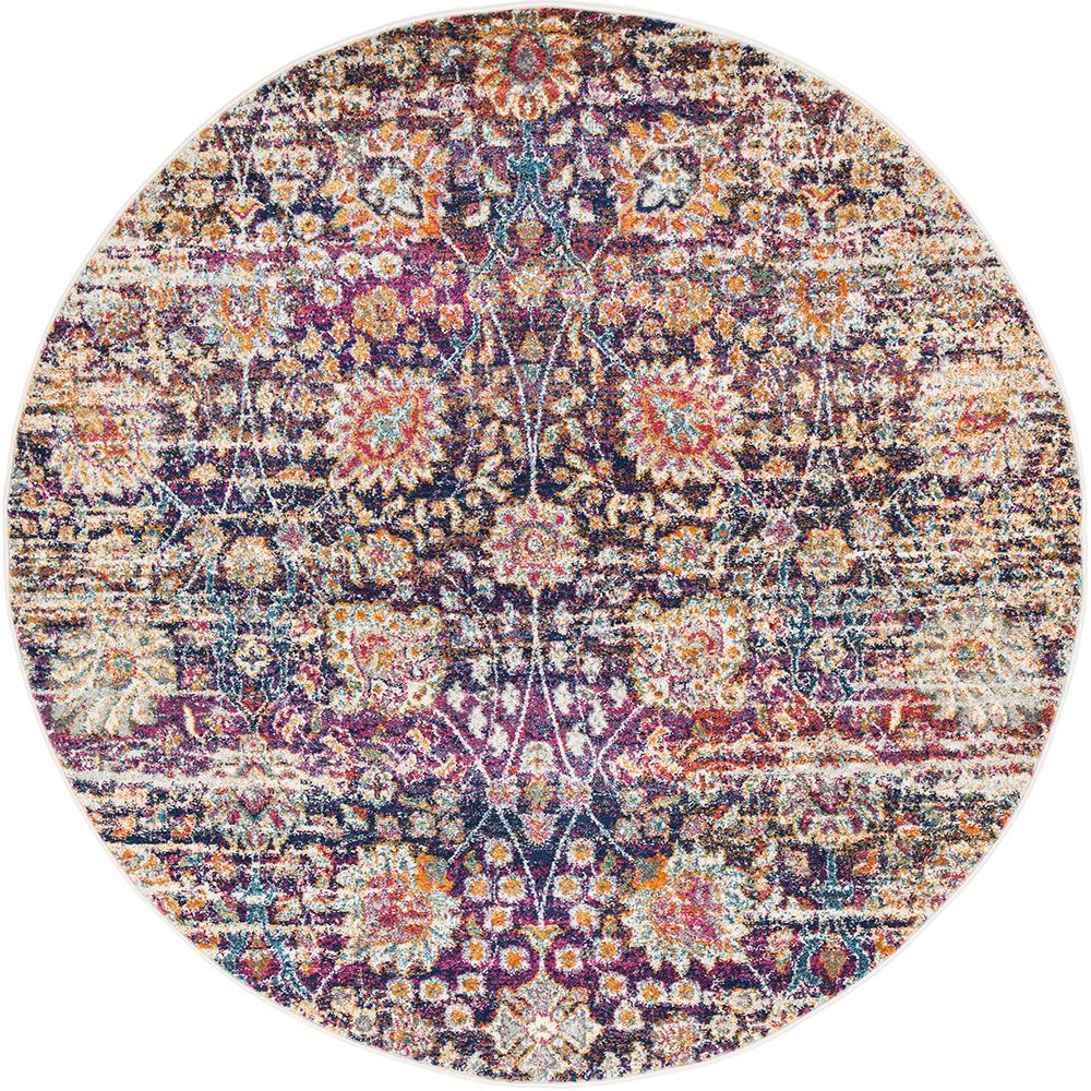 Zolan Transitional Multi Round Rug