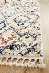 Tarfaya Moroccan Inspired Berber White Rug