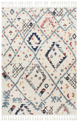 Tarfaya Moroccan Inspired Berber White Rug